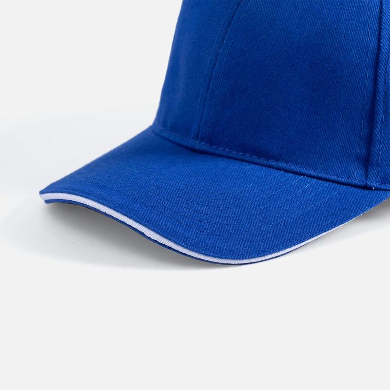 Бейсболка Buffalo, ярко-синяя с белым арт.6404.46