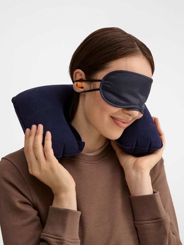 Набор для путешествий Essential, темно-синий арт.5126.40