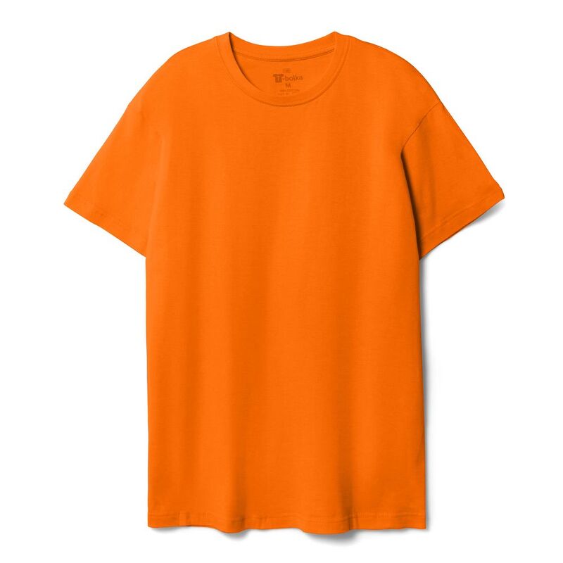 Футболка унисекс T-bolka 140, оранжевая арт.5190.20