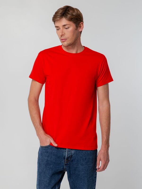 Футболка унисекс T-bolka 140, красная арт.5190.50