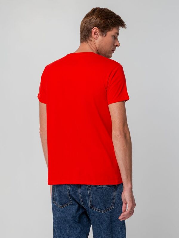 Футболка унисекс T-bolka 140, красная арт.5190.50