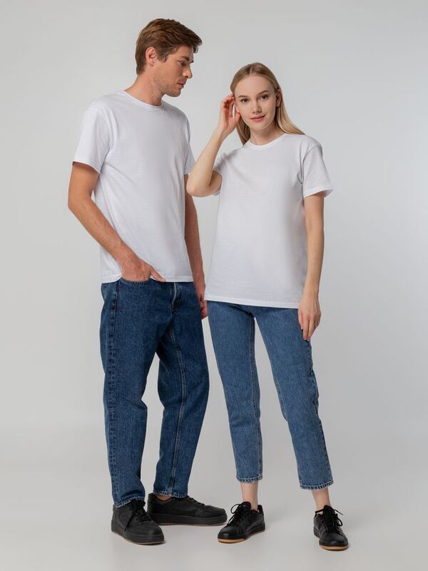 Футболка унисекс T-bolka 140, белая арт.5190.60