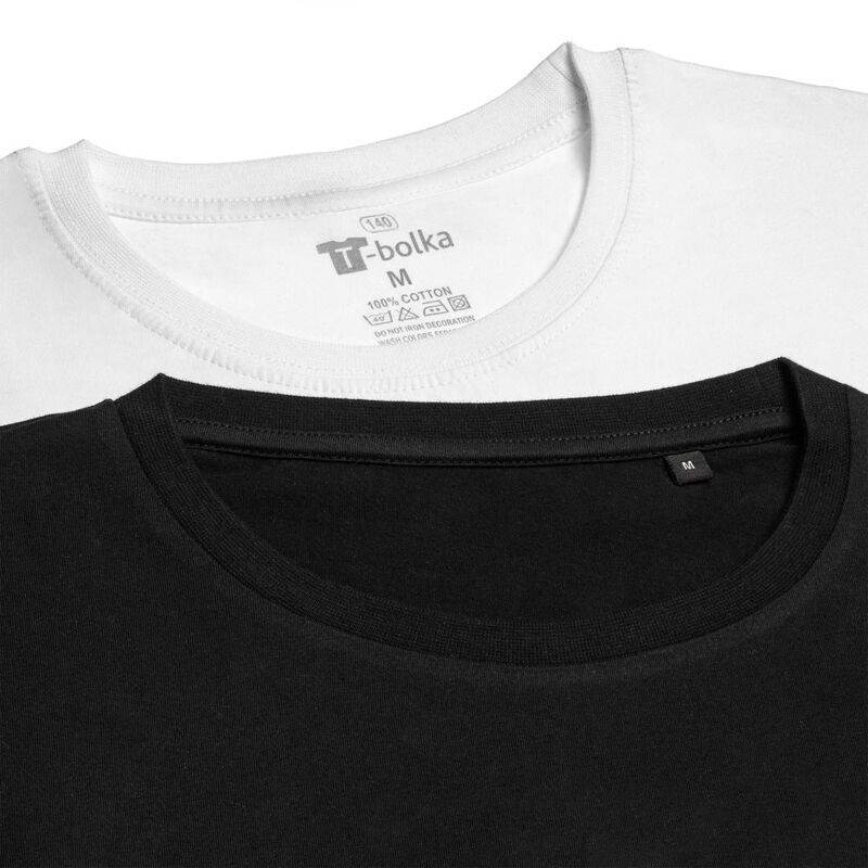 Футболка унисекс T-bolka 140, желтая арт.5190.80