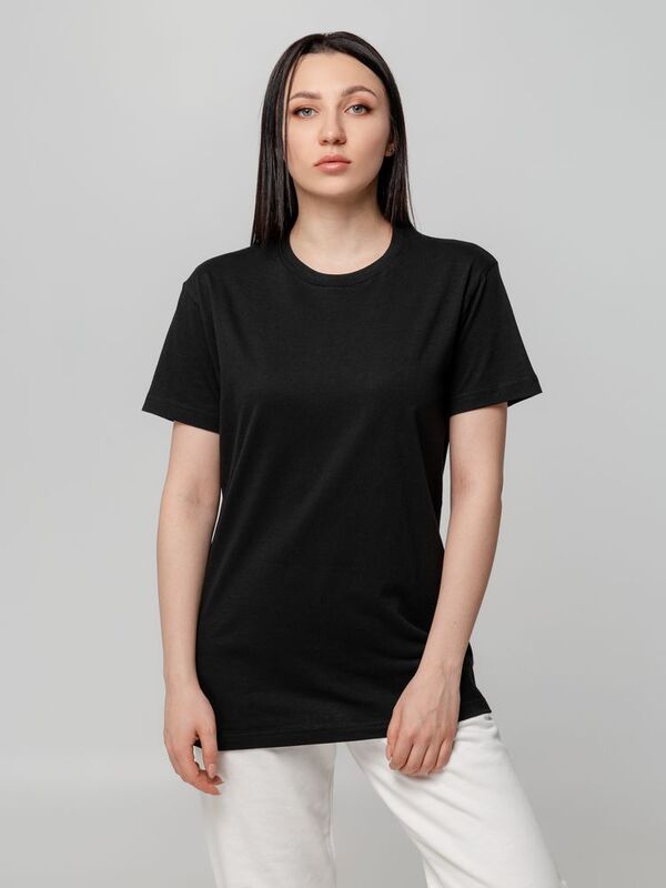Футболка унисекс T-bolka 140, черная арт.5190.30