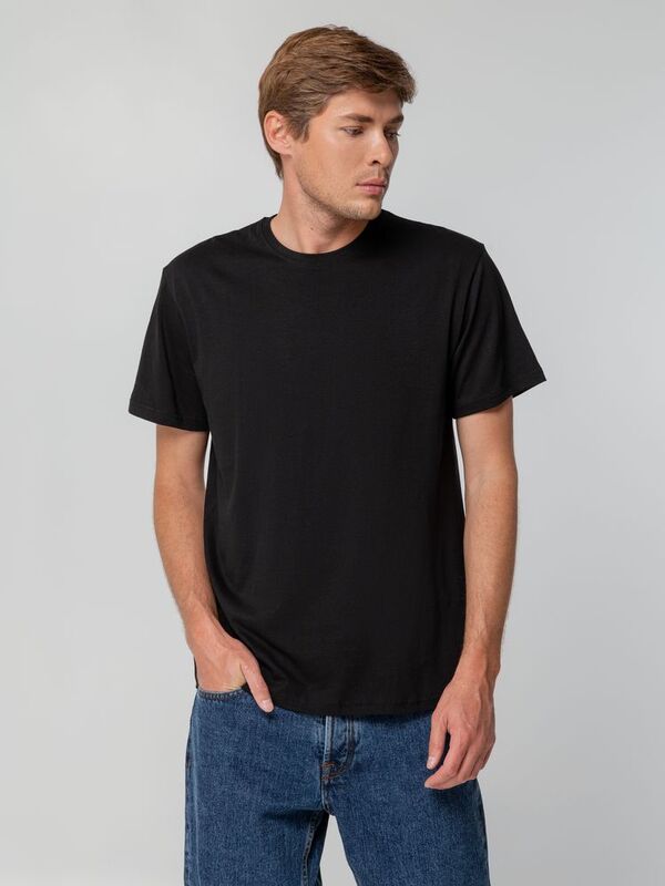 Футболка унисекс T-bolka 140, черная арт.5190.30