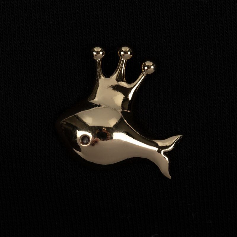 Шильдик &laquo;Золотая рыбка&raquo;, золотистый арт.16477.00