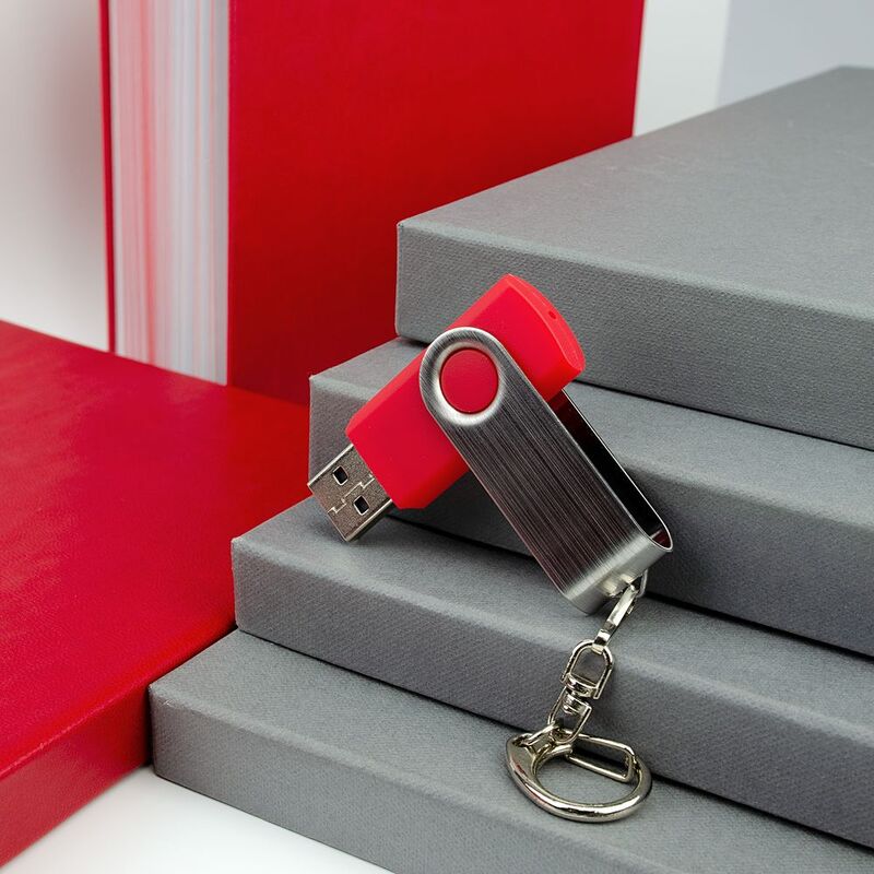 Флешка Twist, красная, 8 Гб арт.4437.58