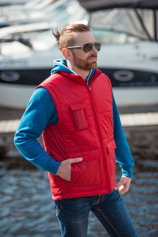 Жилет Worker, красный арт.5424.50