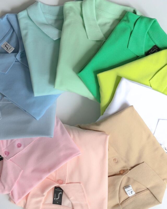 Рубашка поло мужская Summer 170, голубая арт.1379.14