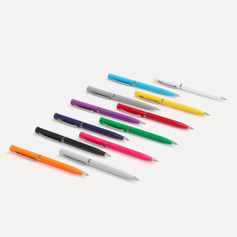 Ручка шариковая Euro Chrome, черная арт.4478.30