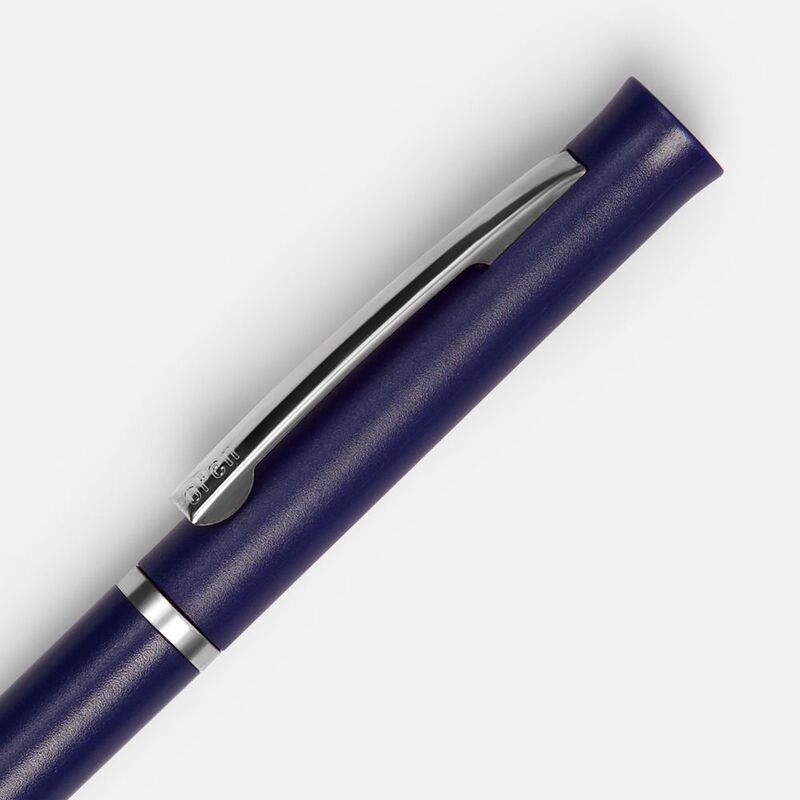 Ручка шариковая Euro Chrome, синяя арт.4478.40