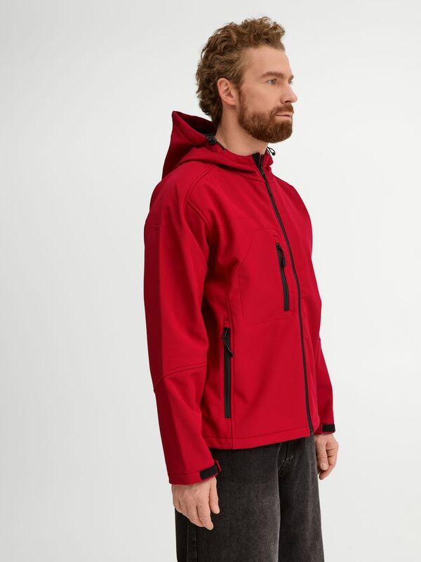 Куртка мужская с капюшоном Replay Men 340, красная арт.5569.50