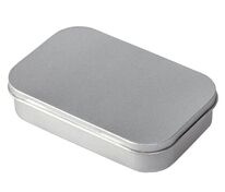 Коробка Pragmax S, прямоугольная, серебристая арт.5588