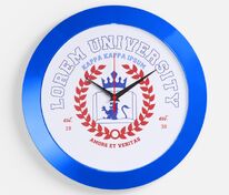 Часы настенные Vivid Large, синие арт.5590.40