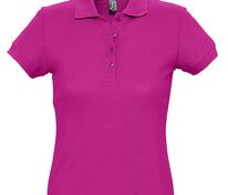 Рубашка поло женская Passion 170, ярко-розовая (фуксия) арт.4798.57