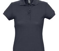 Рубашка поло женская Passion 170, темно-синяя (navy) арт.4798.40