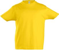 Футболка детская Imperial Kids 190, желтая арт.2505.80