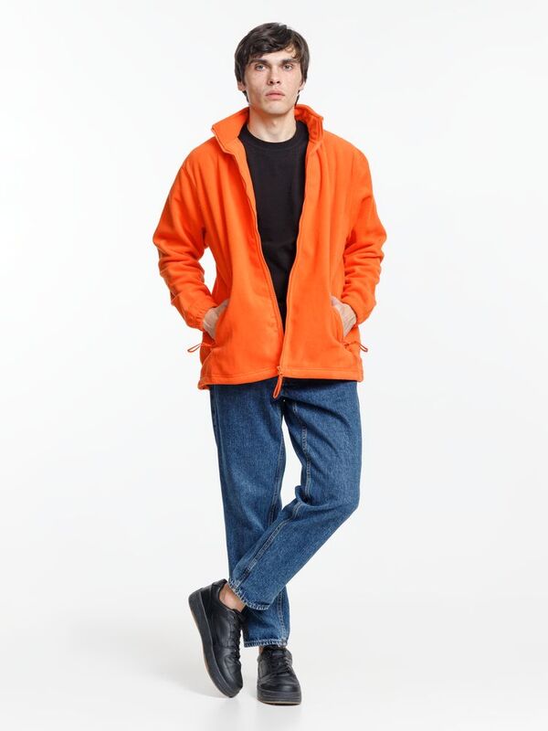 Куртка мужская North 300, оранжевая арт.1909.20