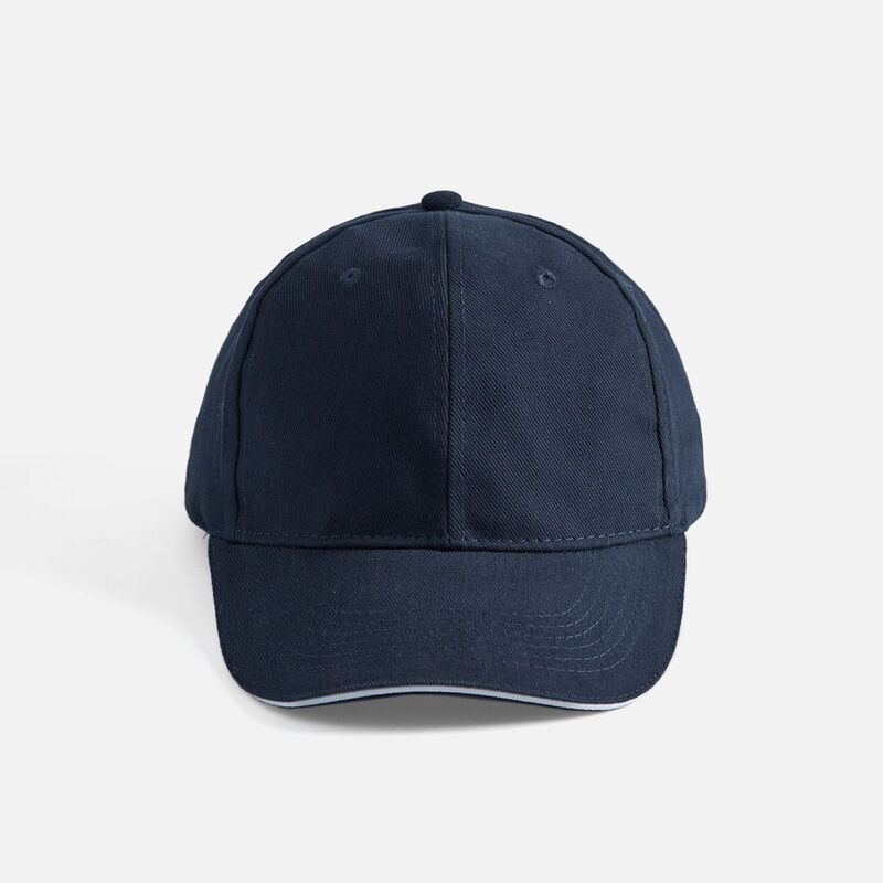 Бейсболка Buffalo, темно-синяя с белым арт.6404.76