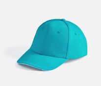 Бейсболка Buffalo, бирюзовая с белым арт.6404.41