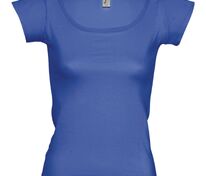 Футболка женская Melrose 150 с глубоким вырезом, ярко-синяя (royal) арт.1832.44