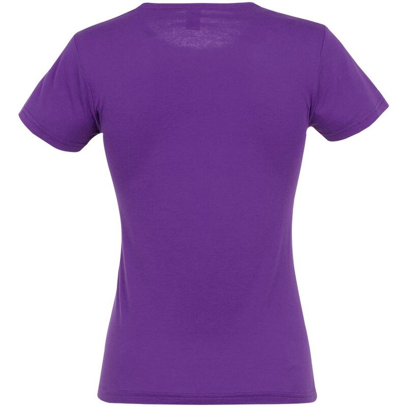 Футболка женская Miss 150, темно-фиолетовая арт.2662.77