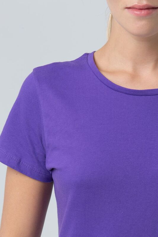 Футболка женская Miss 150, темно-фиолетовая арт.2662.77