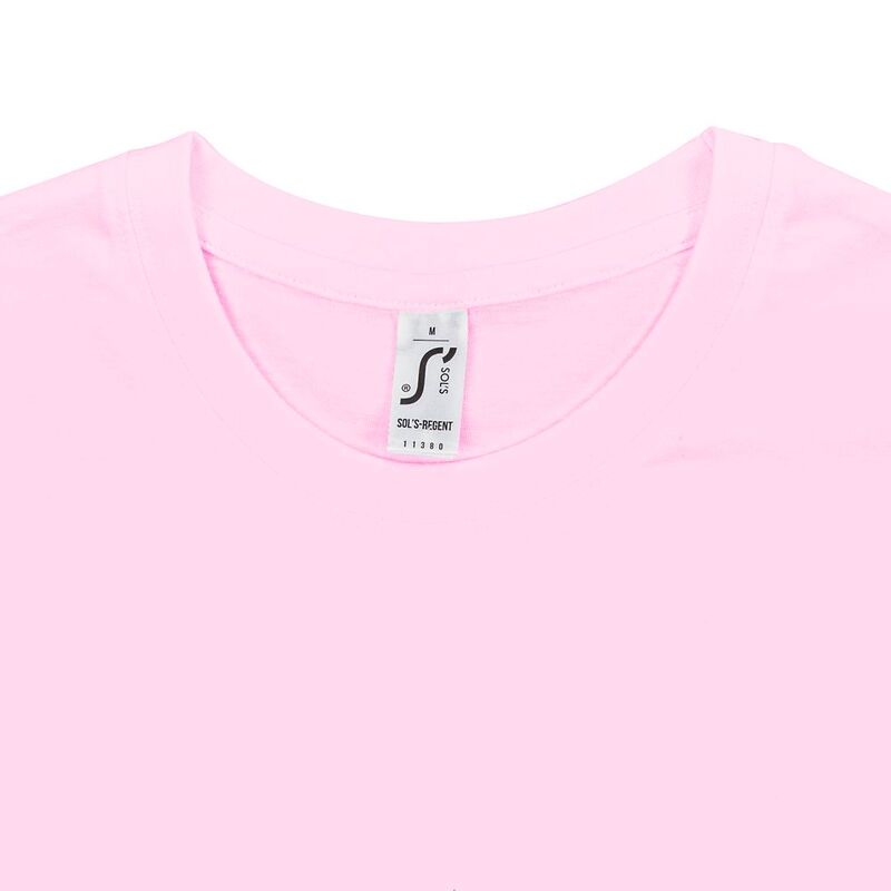 Футболка унисекс Regent 150, розовая арт.1376.53