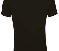 Футболка мужская приталенная Imperial Fit 190, черная арт.5848.30