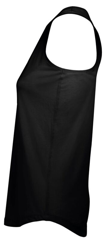 Майка женская Moka 110, черная арт.5970.30