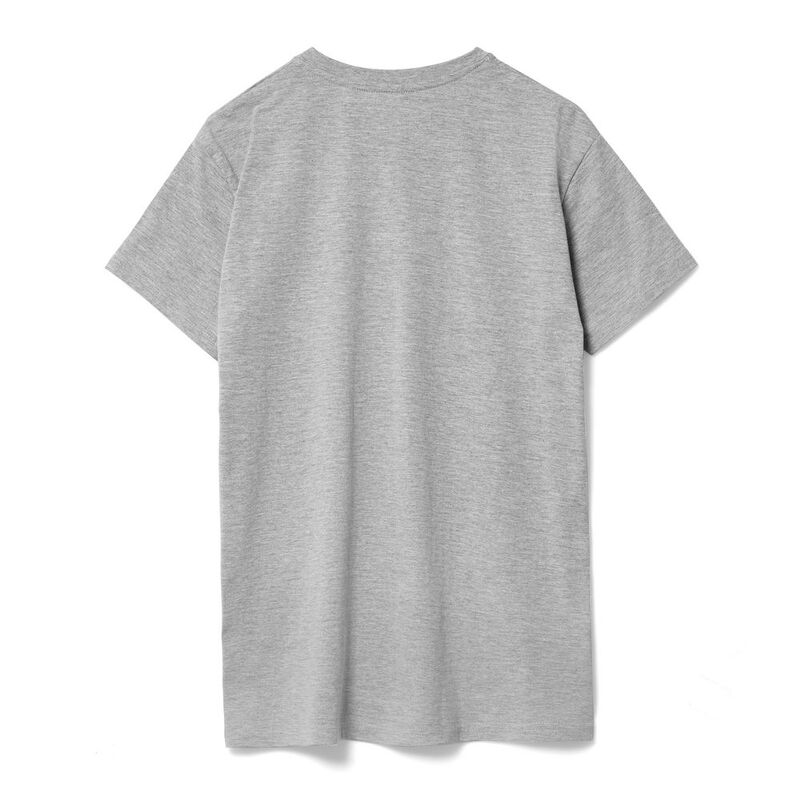 Футболка унисекс T-Bolka 160, серый меланж арт.6140.11