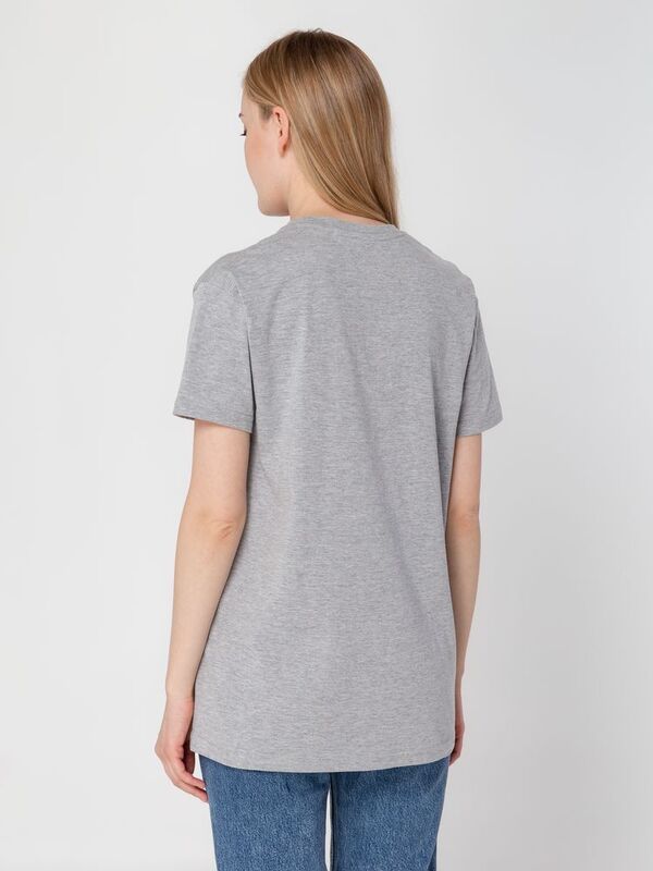 Футболка унисекс T-Bolka 160, серый меланж арт.6140.11