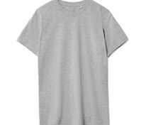 Футболка унисекс T-Bolka 160, серый меланж арт.6140.11