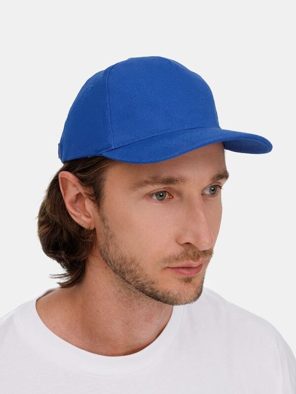 Бейсболка Long Beach, ярко-синяя арт.6538.44