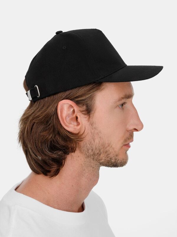 Бейсболка Long Beach, черная арт.6538.30