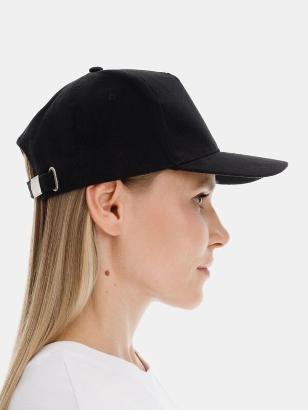 Бейсболка Long Beach, черная арт.6538.30