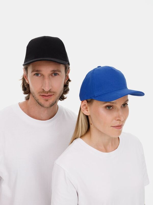 Бейсболка Long Beach, черная арт.6538.30