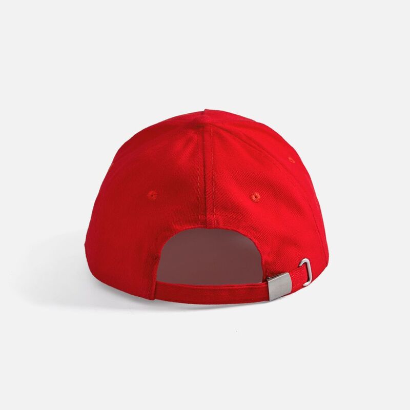Бейсболка Long Beach, красная с белым арт.6538.56