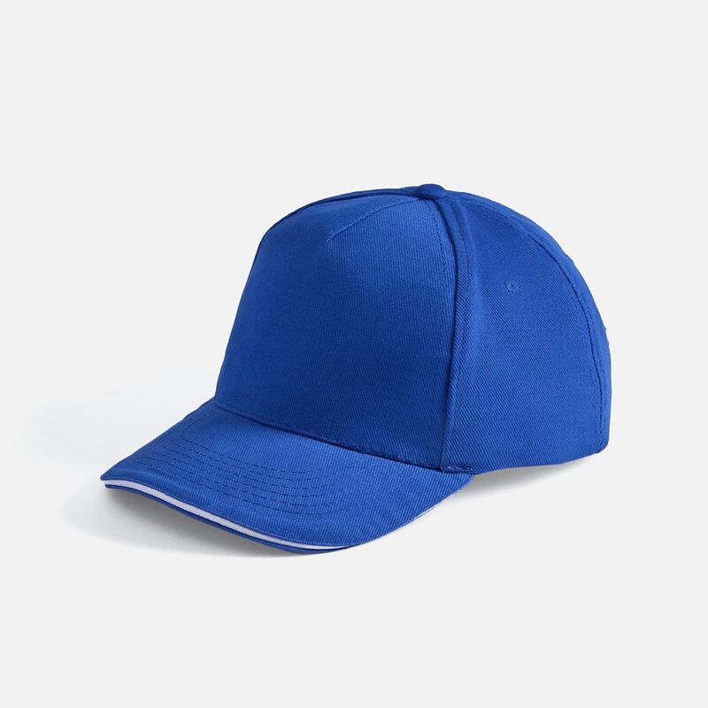 Бейсболка Long Beach, ярко-синяя с белым арт.6538.47