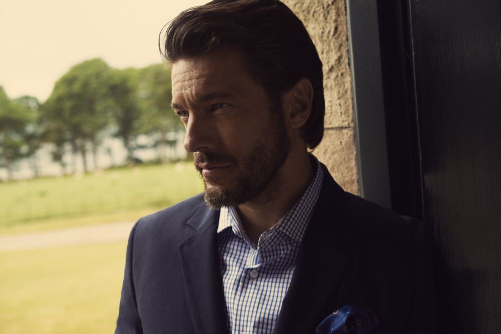 Рубашка мужская в клетку Tribeca, черная арт.6563.30