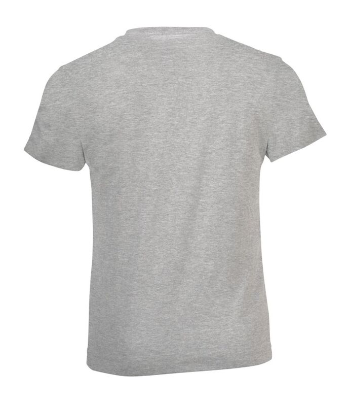 Футболка детская Regent Fit Kids, серый меланж арт.6645.11