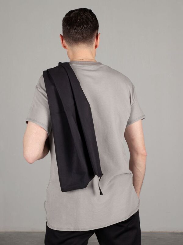 Спортивное полотенце Atoll Medium, черное арт.6646.30