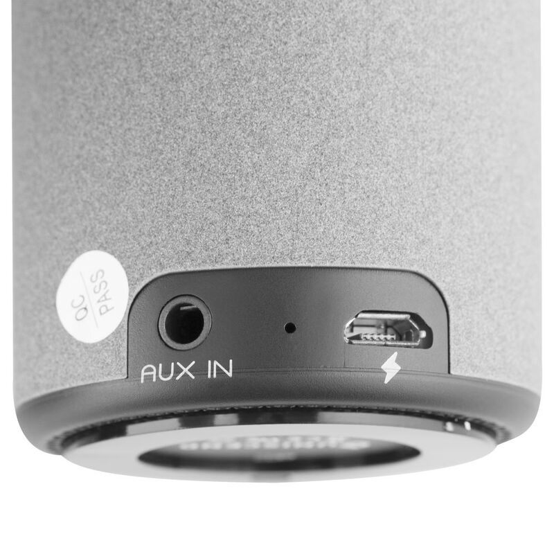 Беспроводная колонка Uniscend Grinder, серая арт.1635.10