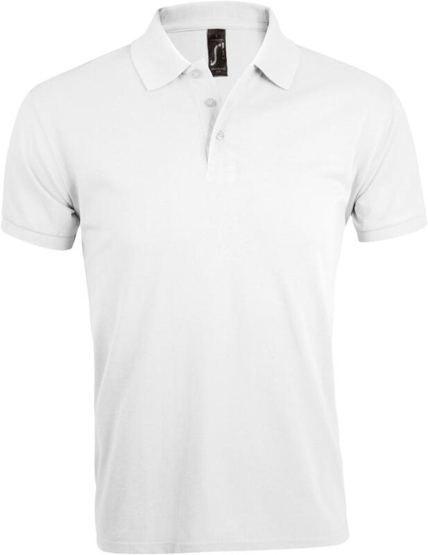 Рубашка поло мужская Prime Men, белая арт.00571102