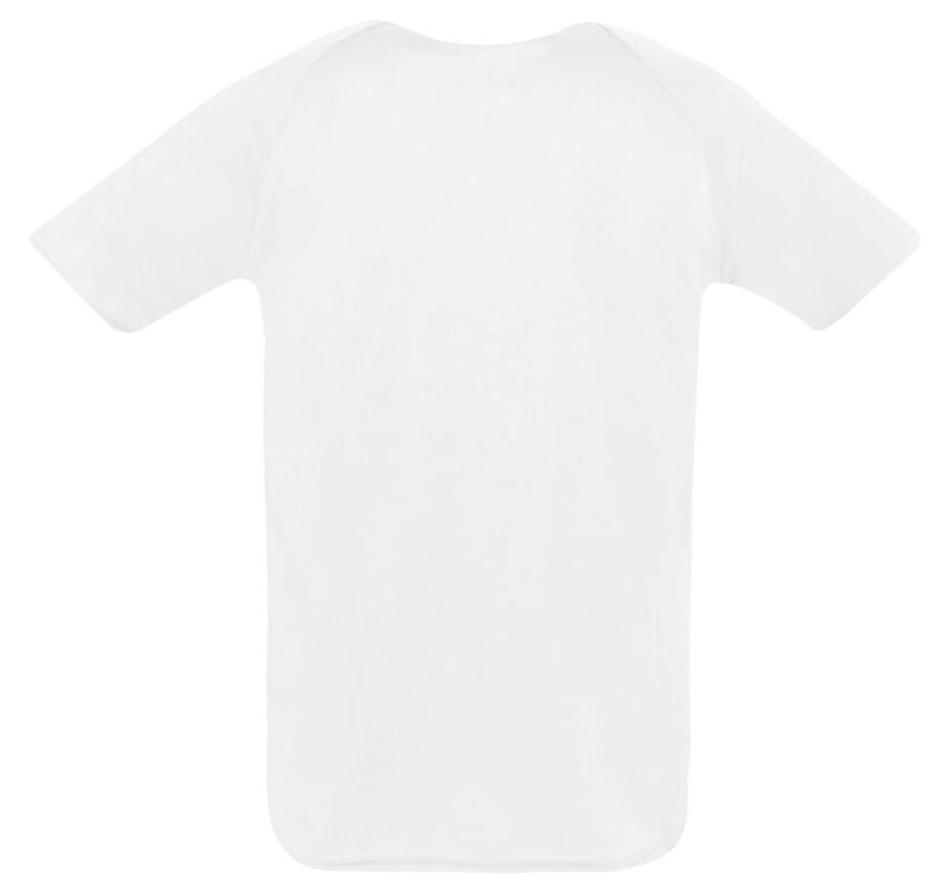 Футболка унисекс Sporty 140, белая арт.11939102