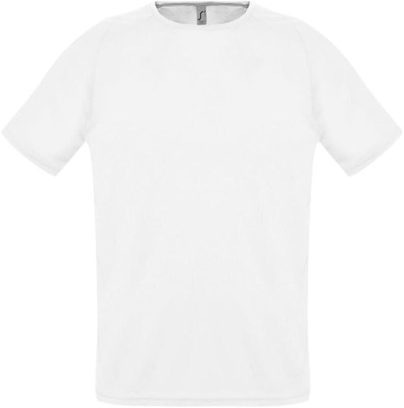 Футболка унисекс Sporty 140, белая арт.11939102