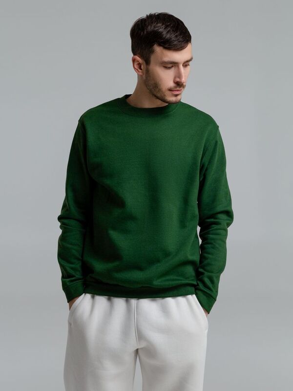 Толстовка Spider 260, темно-зеленая арт.01168264