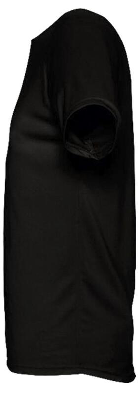 Футболка унисекс Sporty 140, черная арт.11939312