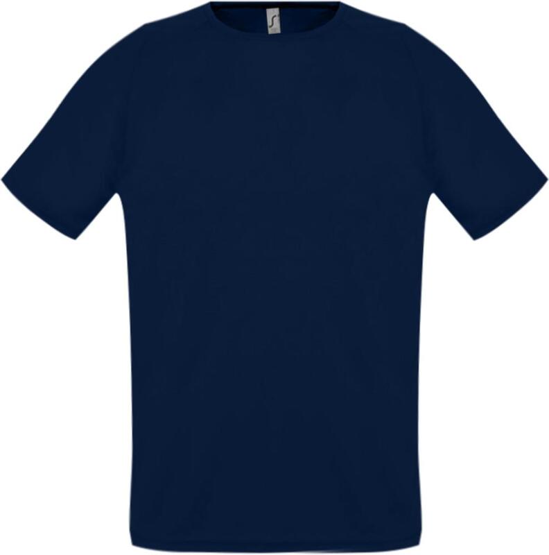 Футболка унисекс Sporty 140, темно-синяя арт.11939319