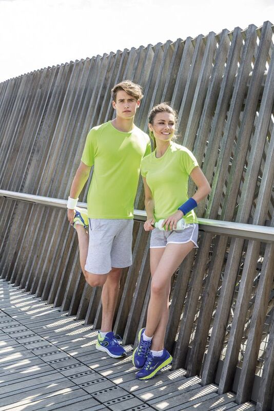 Футболка унисекс Sporty 140, оранжевый неон арт.11939404